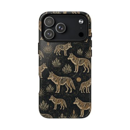 Moonlit Coyote Magnetic Case