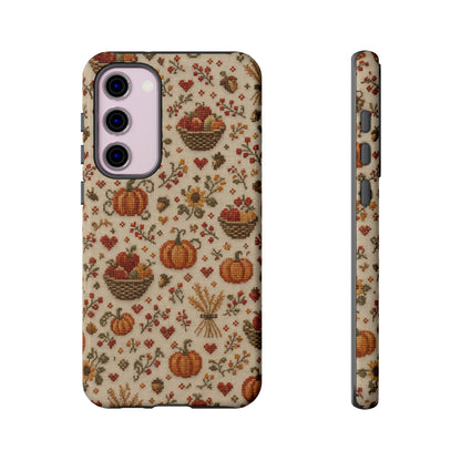 Pumpkin Stitch Tough Case