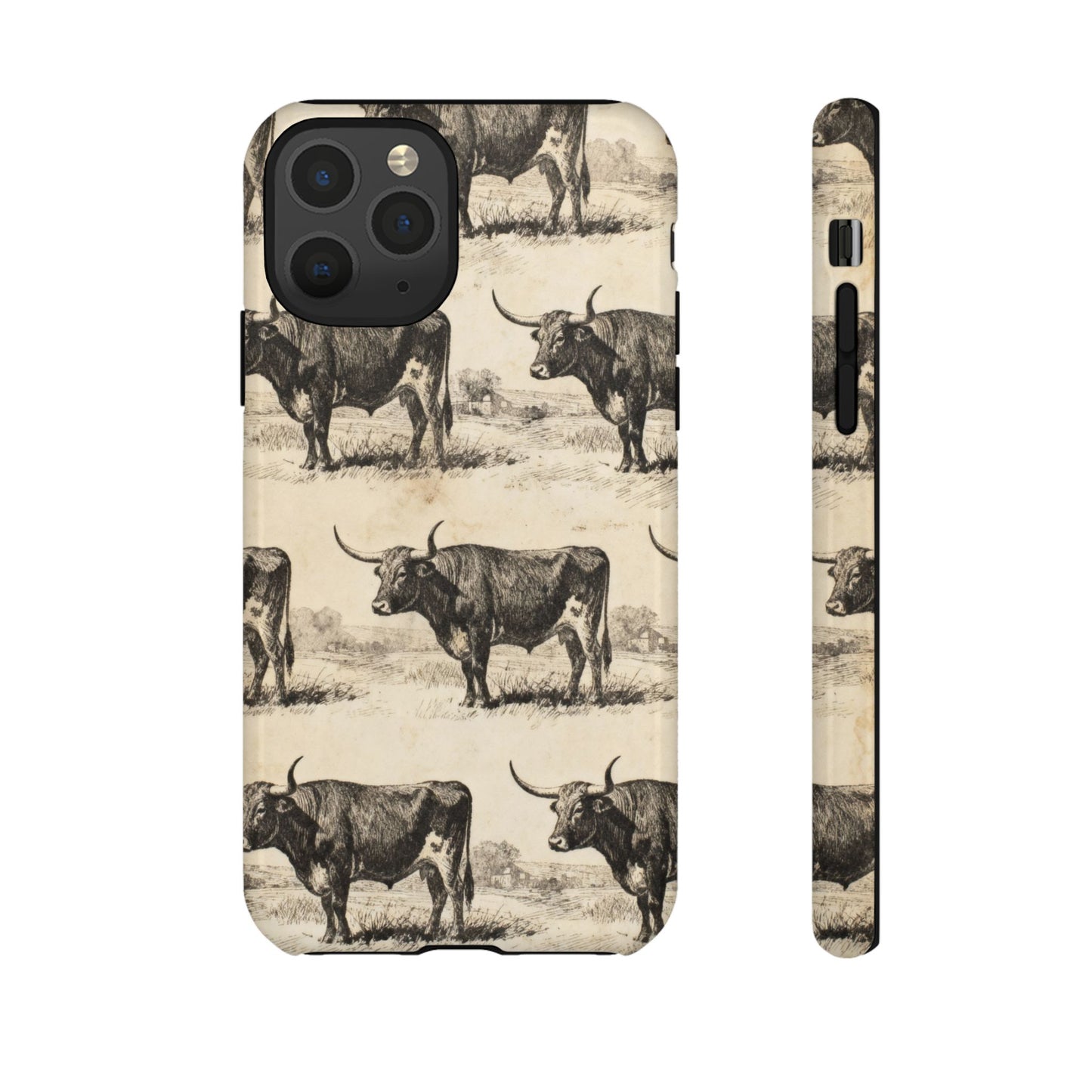 Vintage Longhorns Tough Case