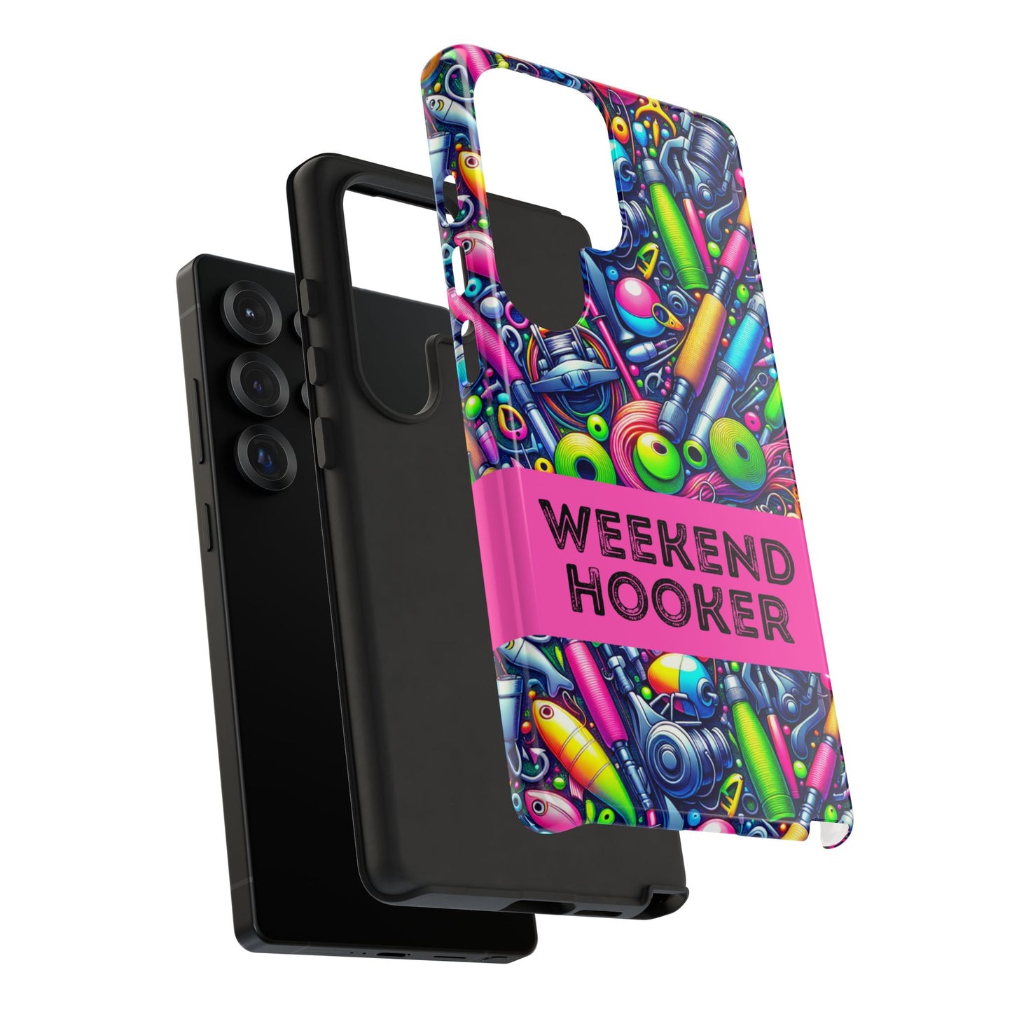Weekend Hooker Neon Tough Phone Case