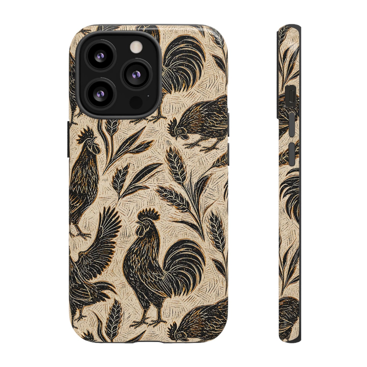 Carved Rooster Tough Case