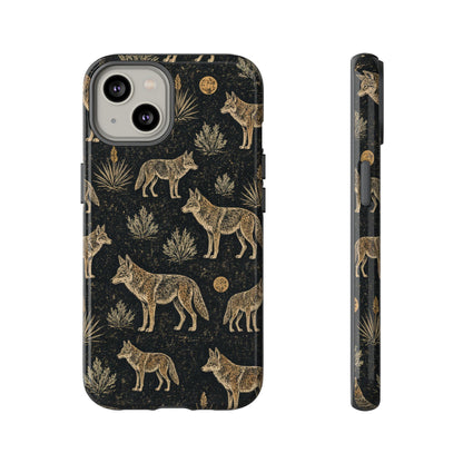 Moonlit Coyote Tough Case