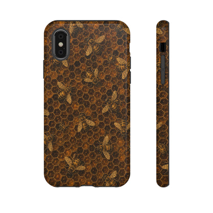 Golden Honeycomb Tough Case
