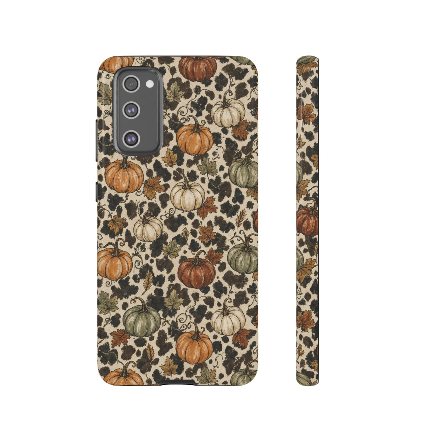 Cowhide Pumpkin Patch Tough Case