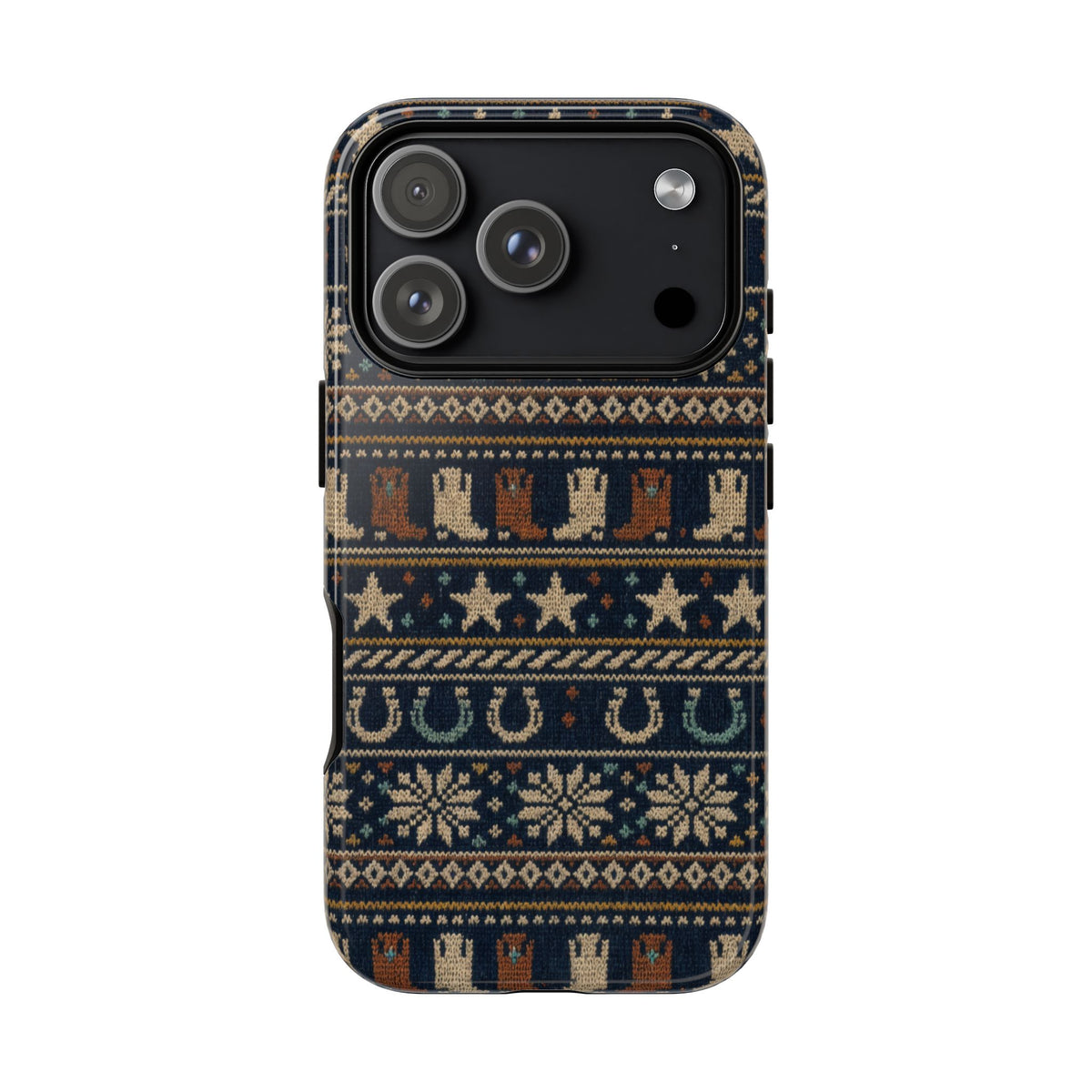 Fair Isle Boots Tough Case