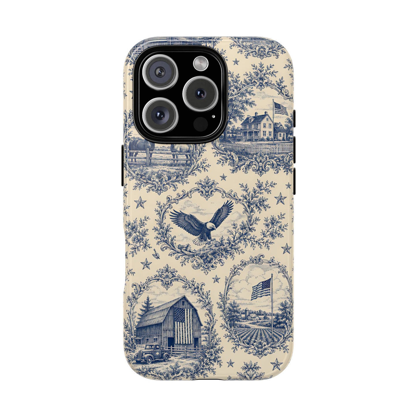 USA Toile Tough Case