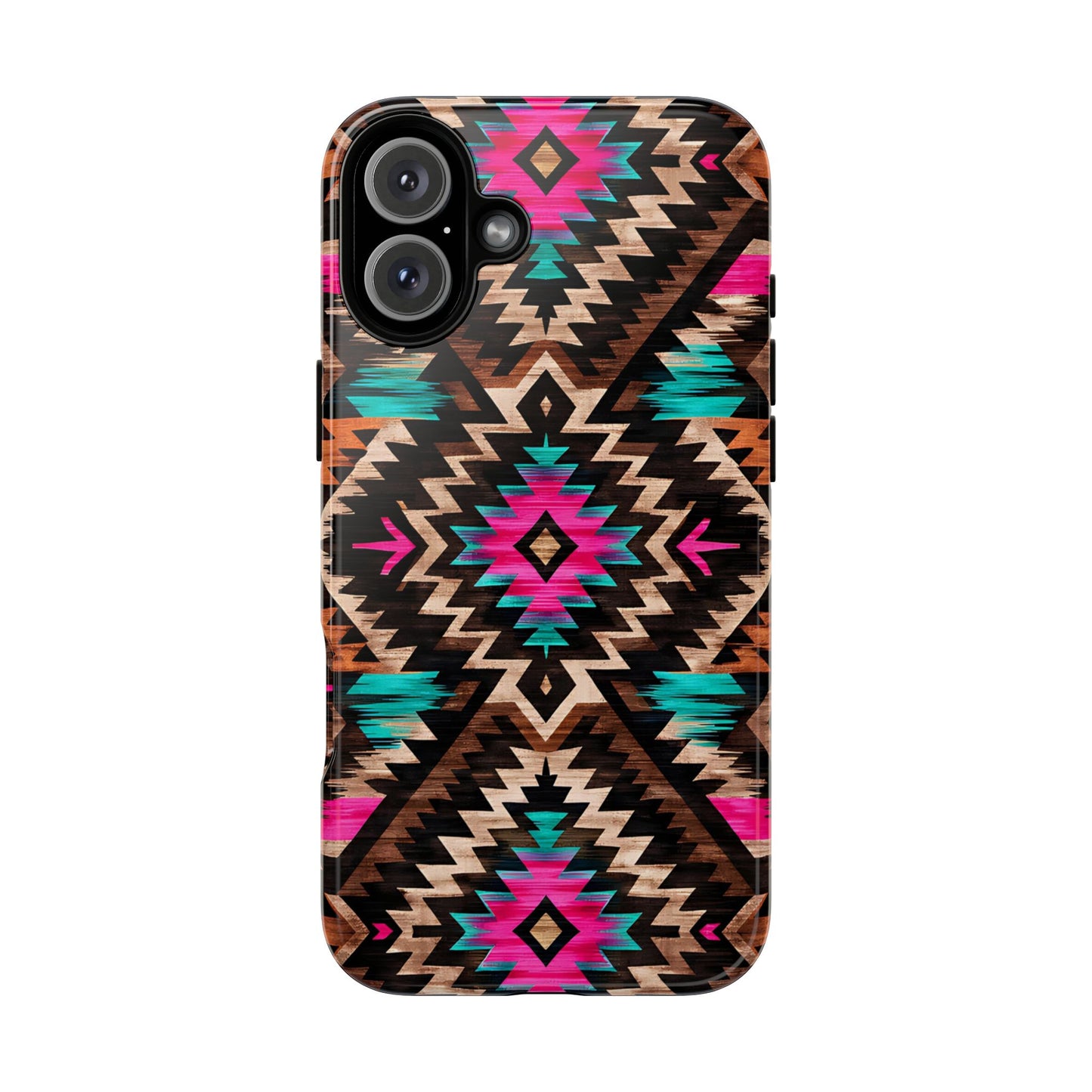Neon Aztec Rug Tough Case