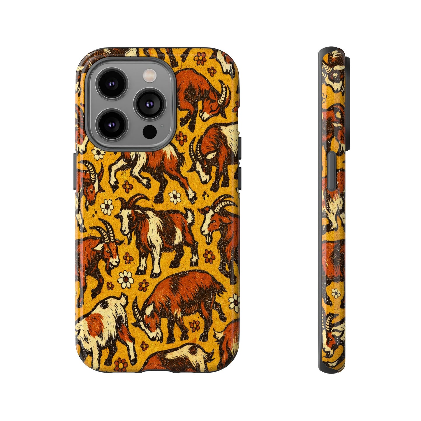 Retro Goats Tough Case