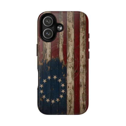 Betsy Ross Flag Magnetic Case