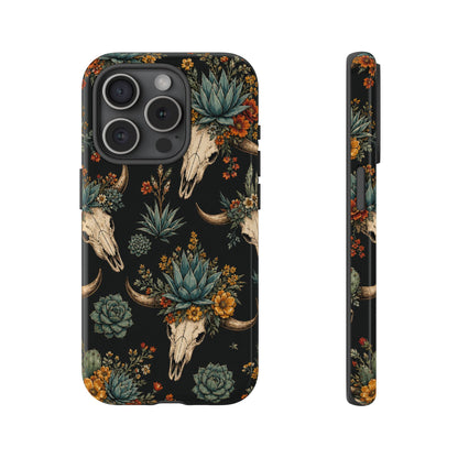 Desert Bloom Skull Tough Case