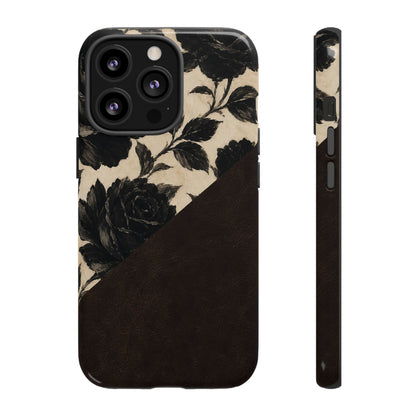 Rose Leather Tough Case