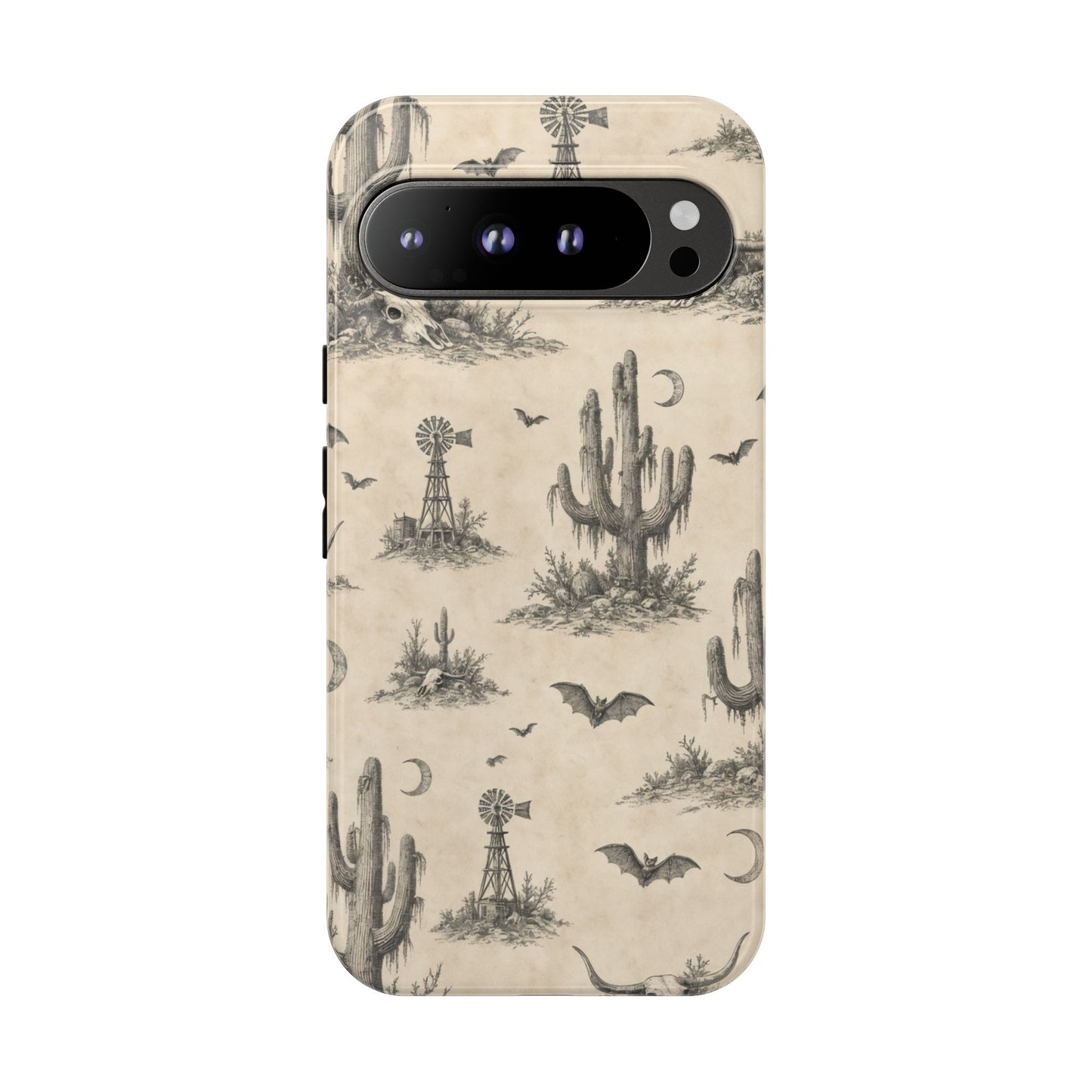 Spooky Desert Toile Tough Case