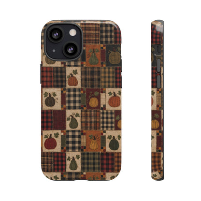 Plaid Pumpkin Tough Case