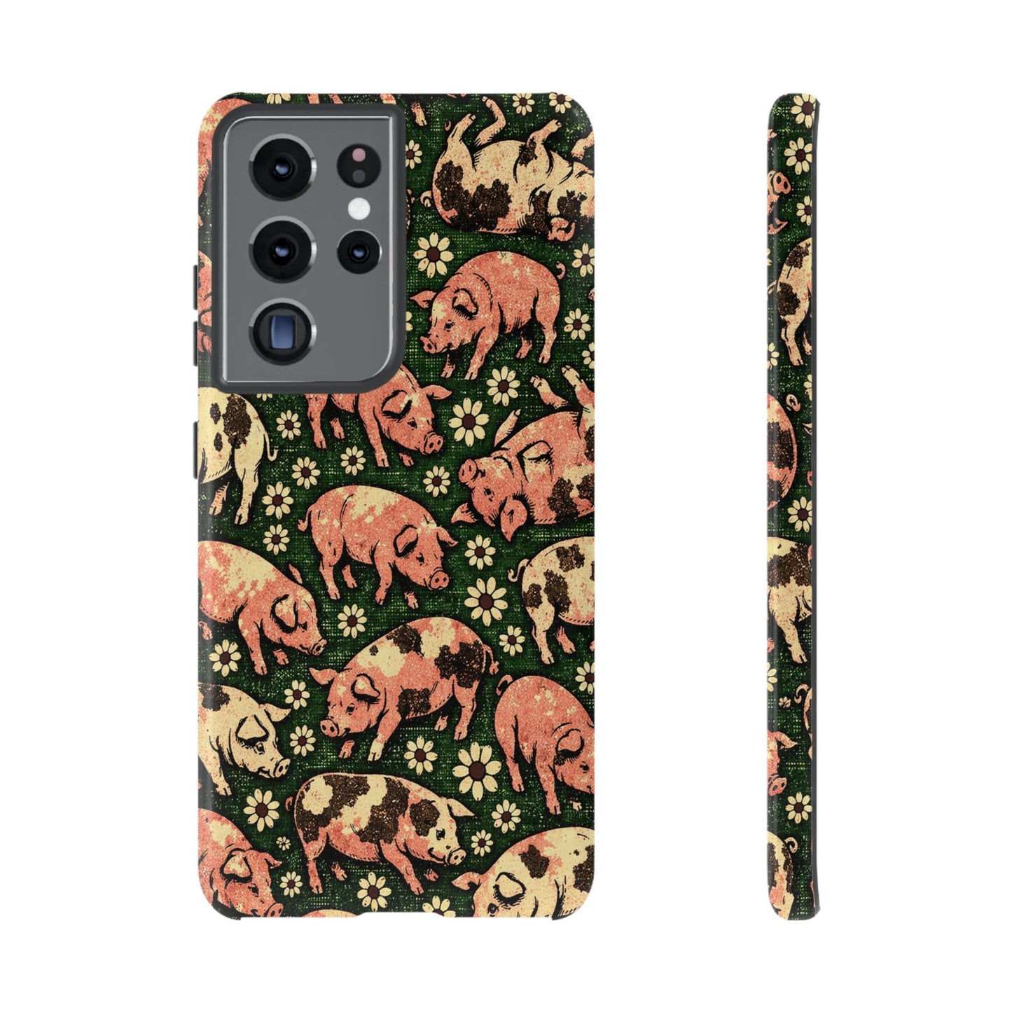 Retro Pigs Tough Case