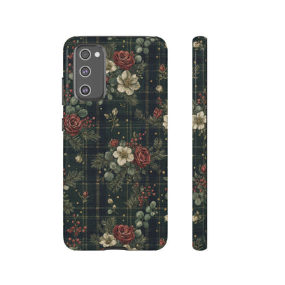 Tartan Roses Tough Case