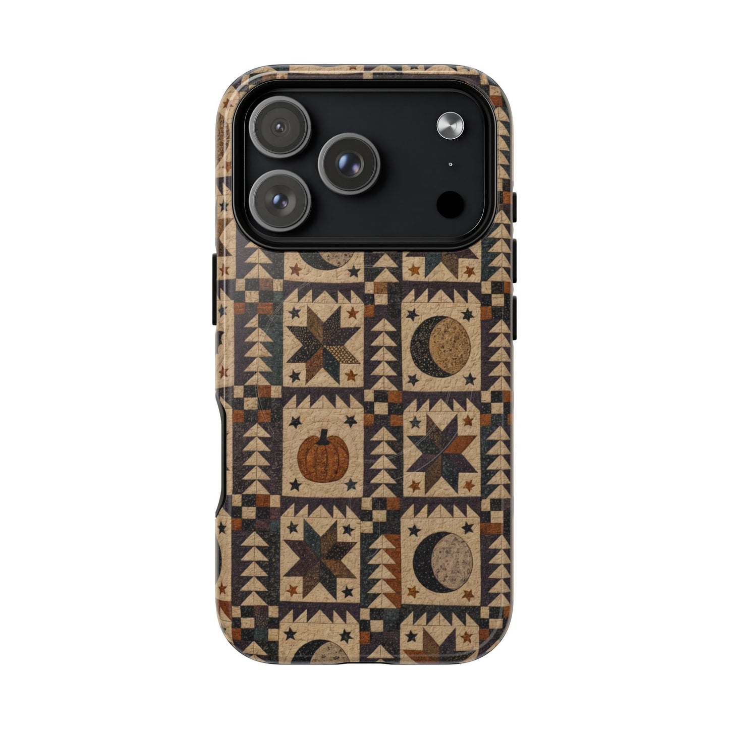 Moon Quilt Magnetic Case