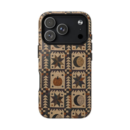 Moon Quilt Magnetic Case