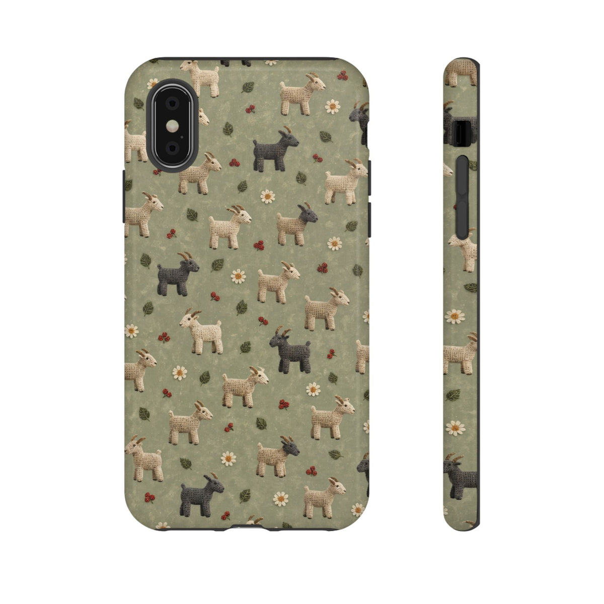 Crochet Goats Tough Case