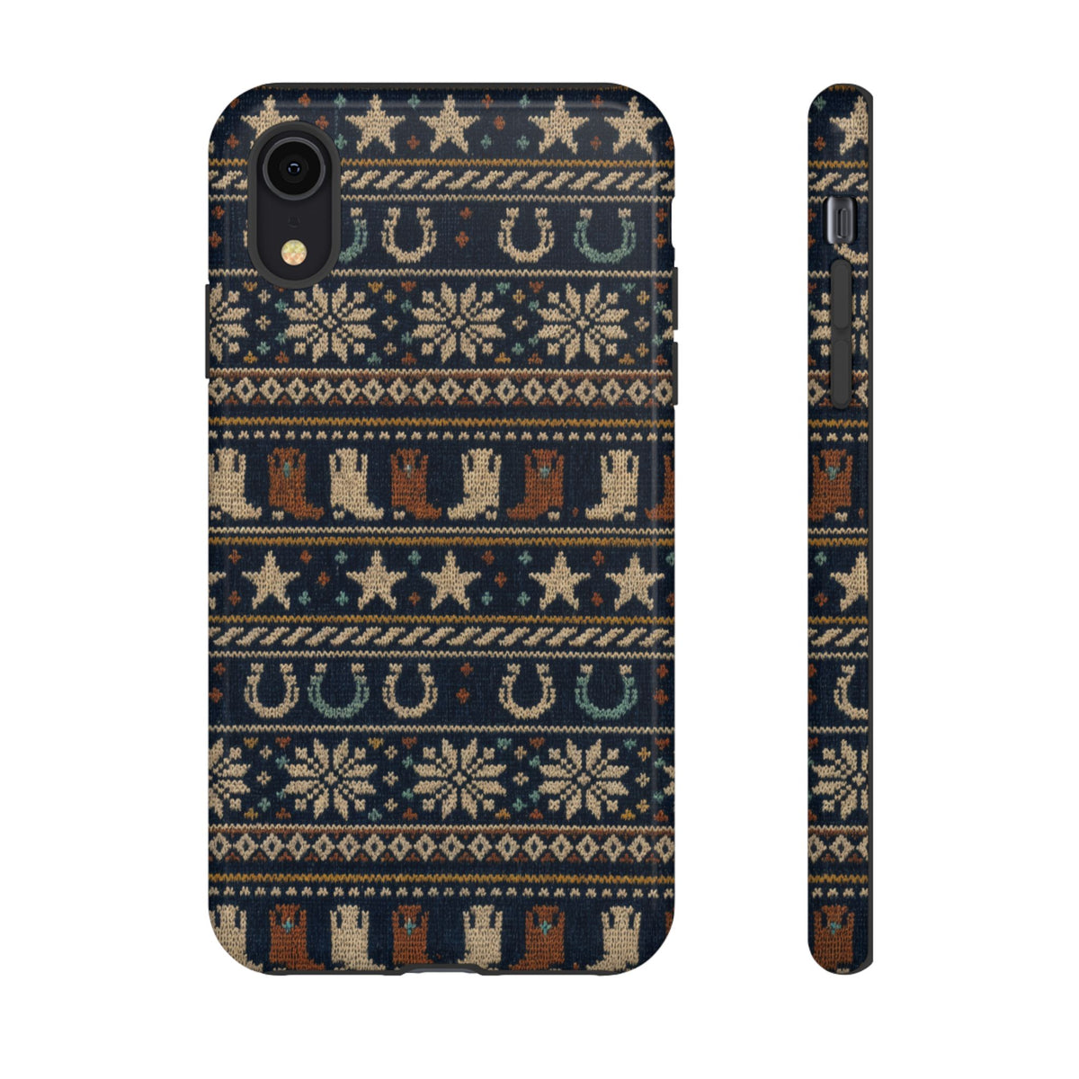Fair Isle Boots Tough Case