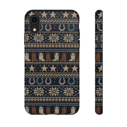 Fair Isle Boots Tough Case