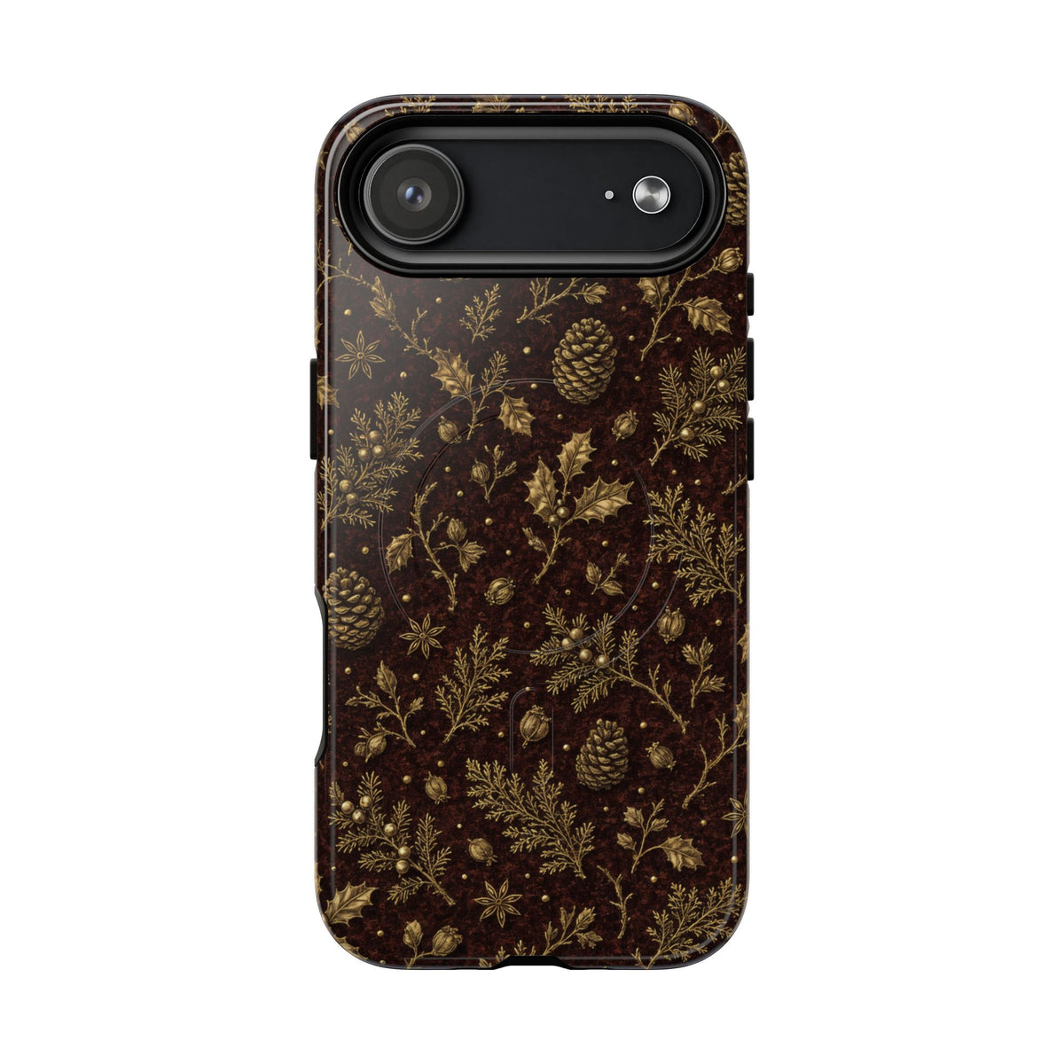 Brass Winter Botanicals Magnetic Case