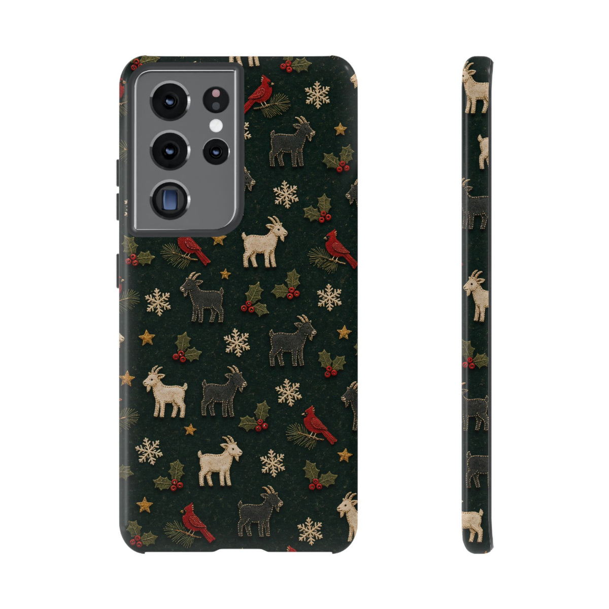 Felt Goats Cardinals Tough Case