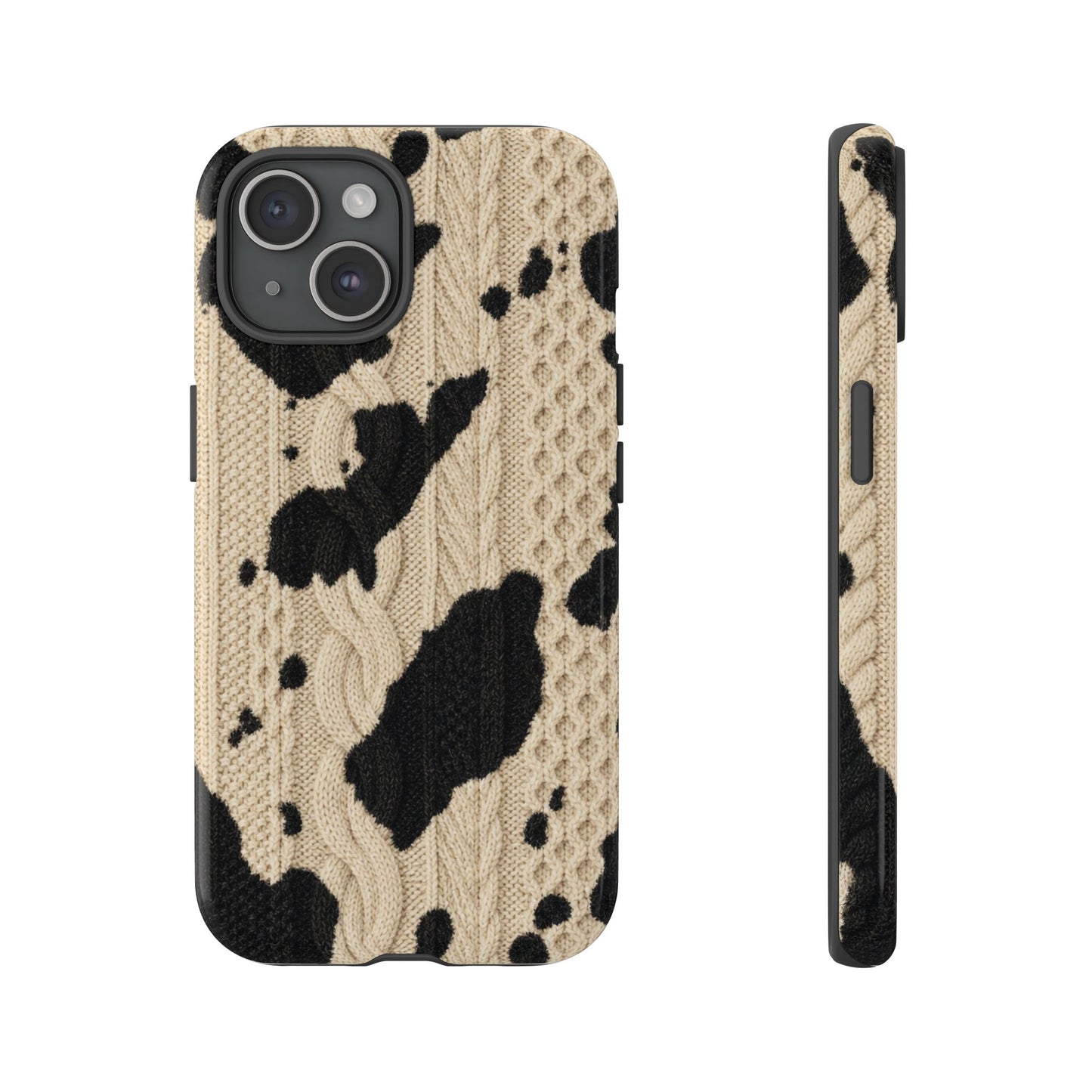 Cable Knit Cowhide Tough Case