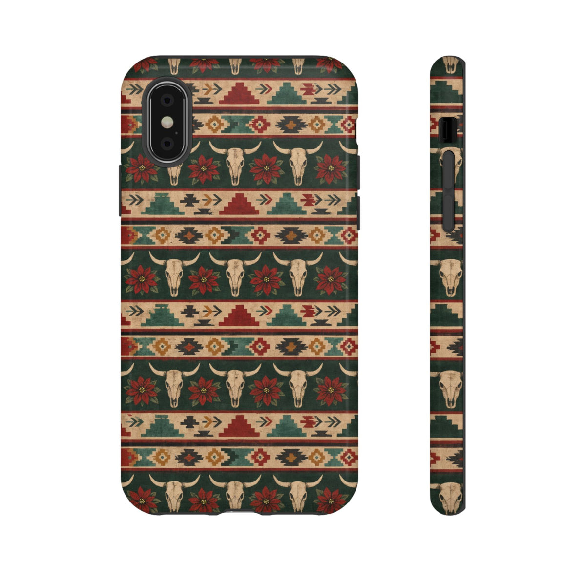 Skull Blanket Stripe Tough Case