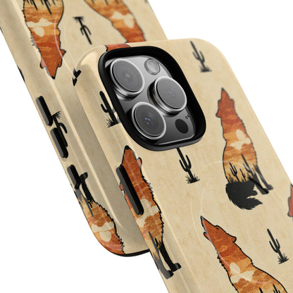 Desert Wolf Magnetic Case