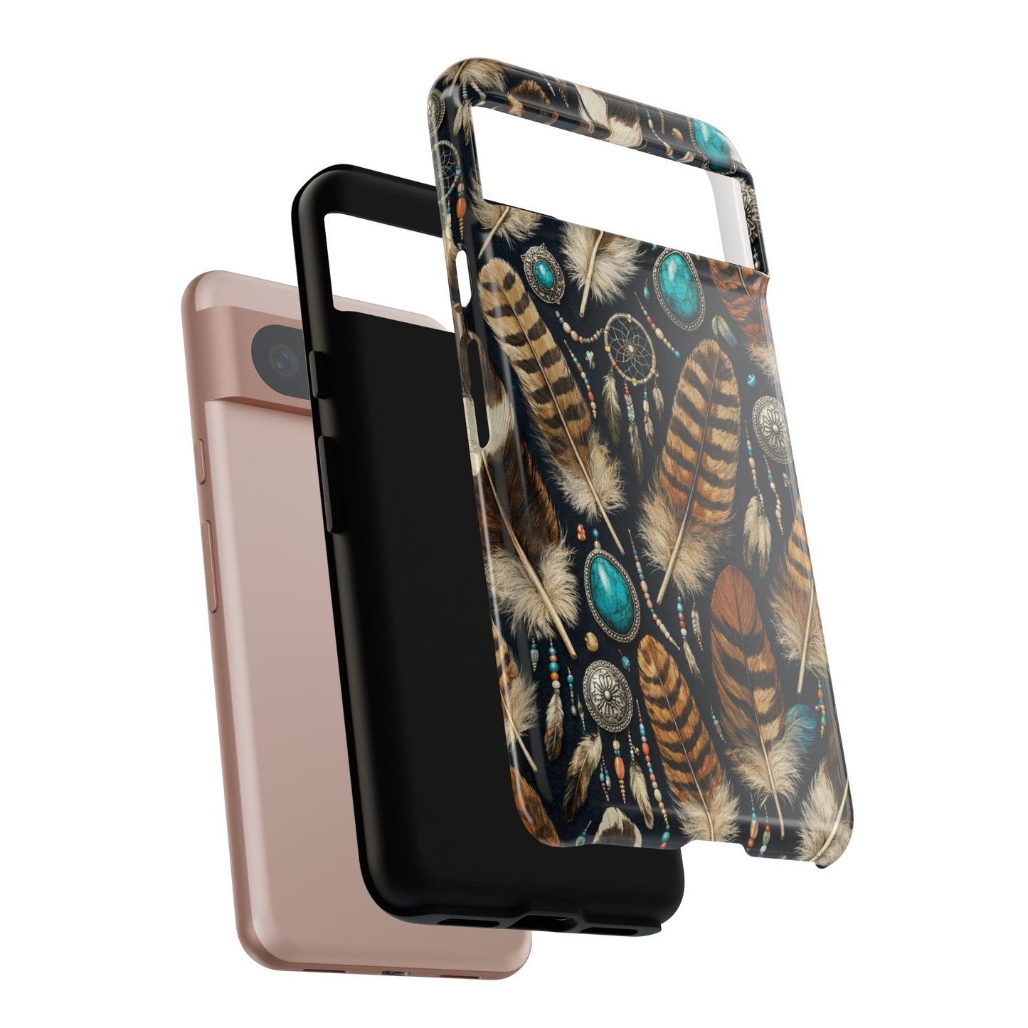 Southwest Feather Tough Case