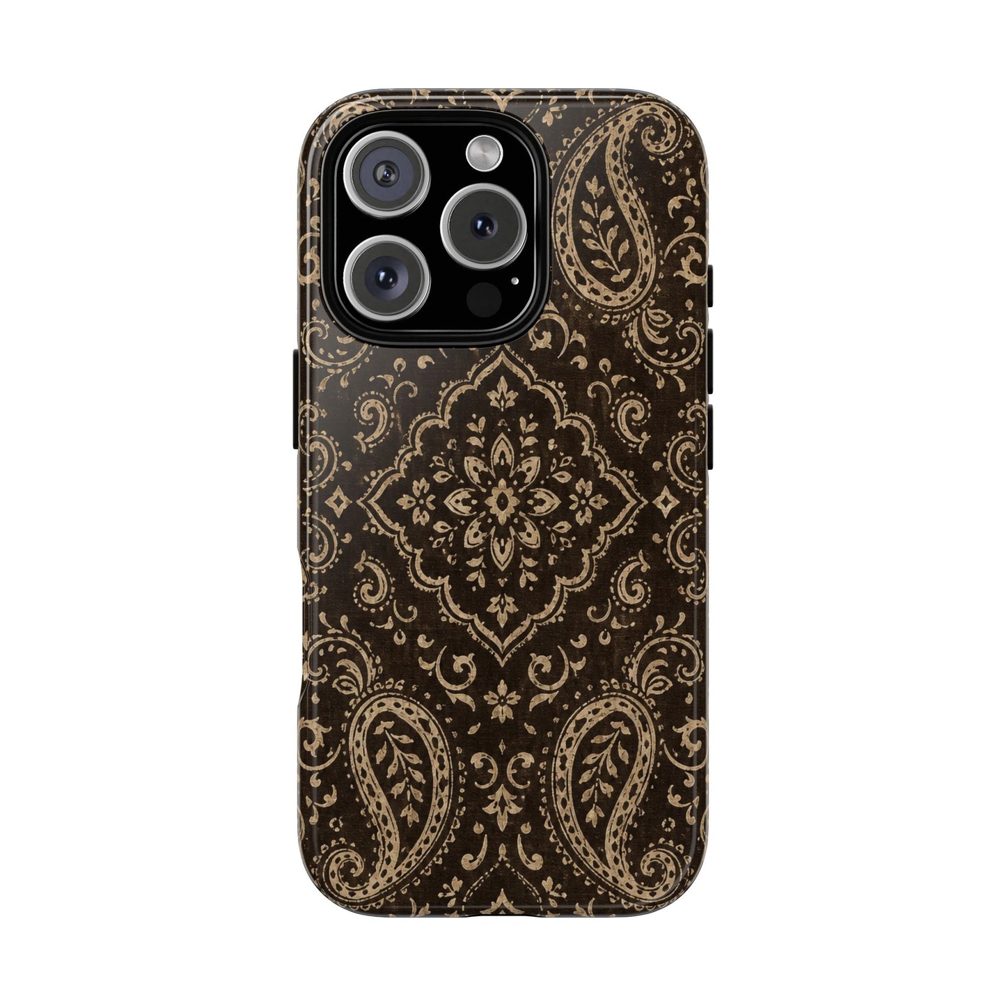 Chocolate Paisley Tough Case