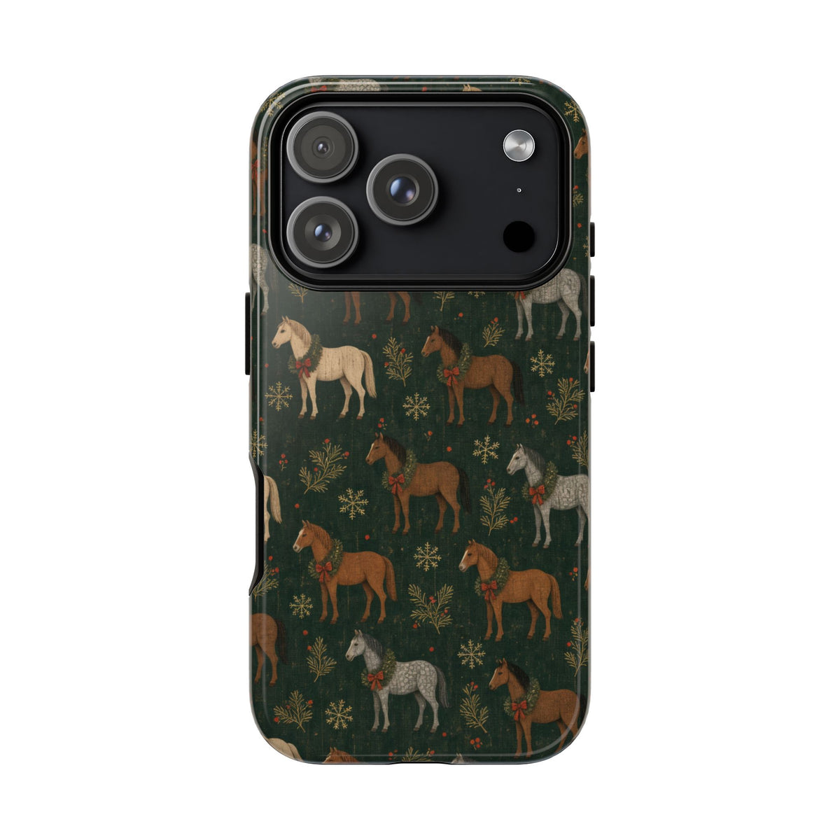 Wreath Horses Tough Case