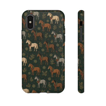 Wreath Horses Tough Case