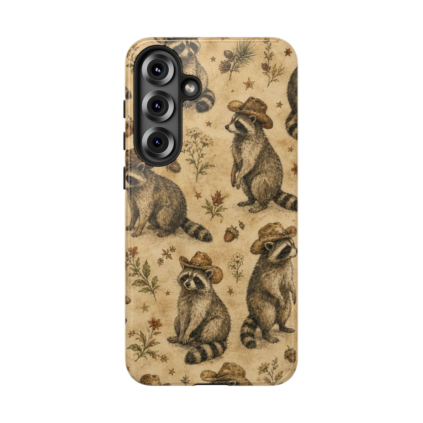 Painted Raccoon Tough Case
