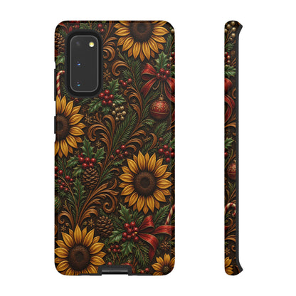 Christmas Sunflowers Tough Case