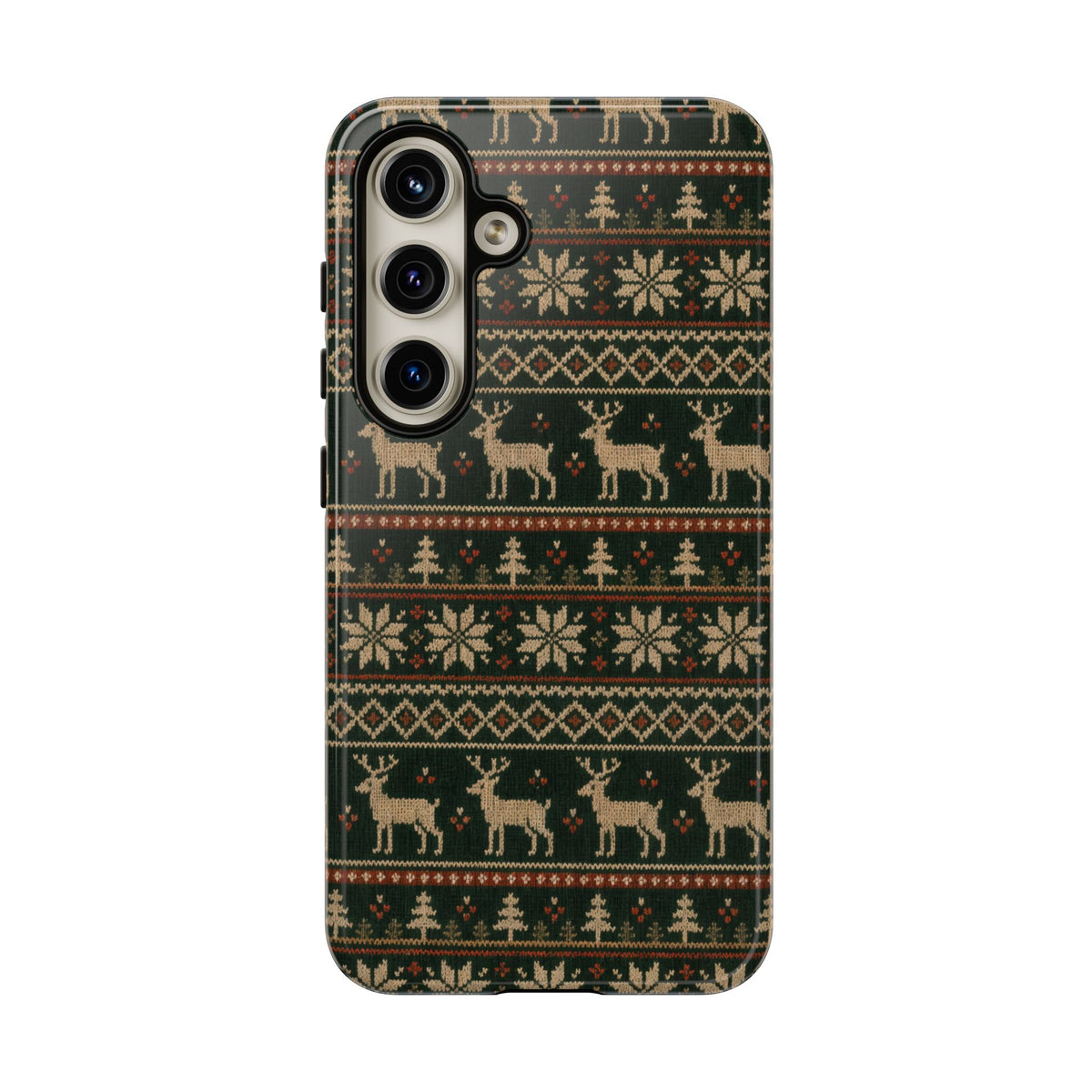 Fair Isle Deer Tough Case