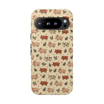 Santa Pigs Tough Case