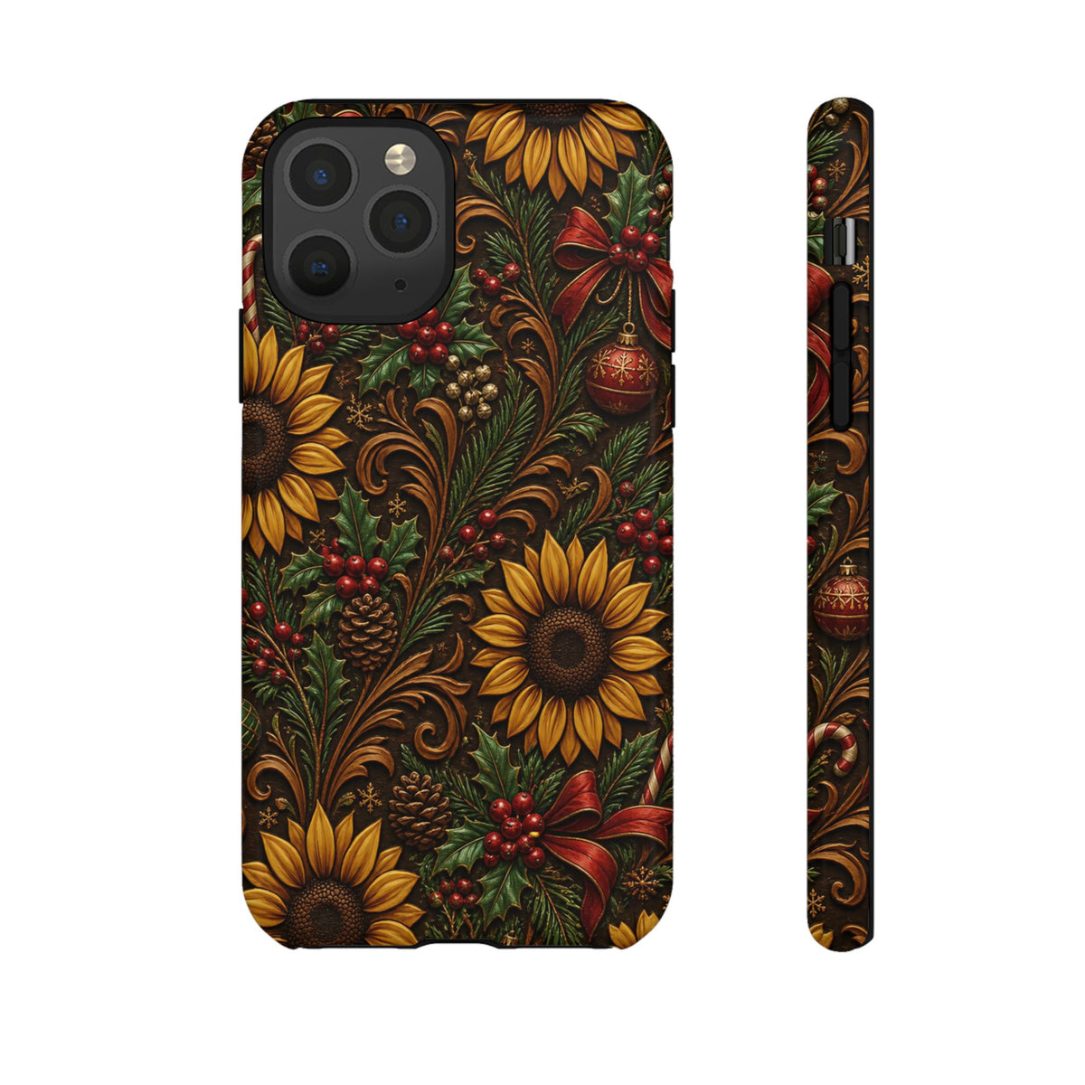 Christmas Sunflowers Tough Case