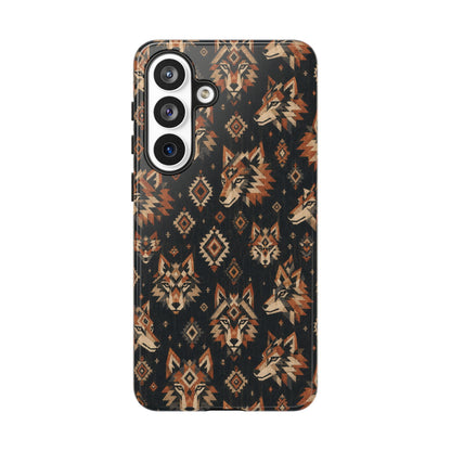 Aztec Wolves Tough Case