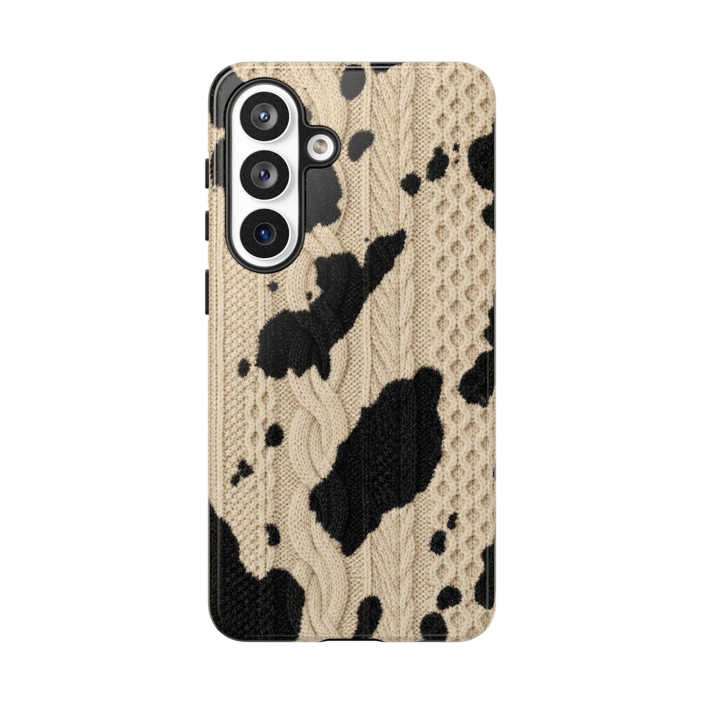 Cable Knit Cowhide Tough Case