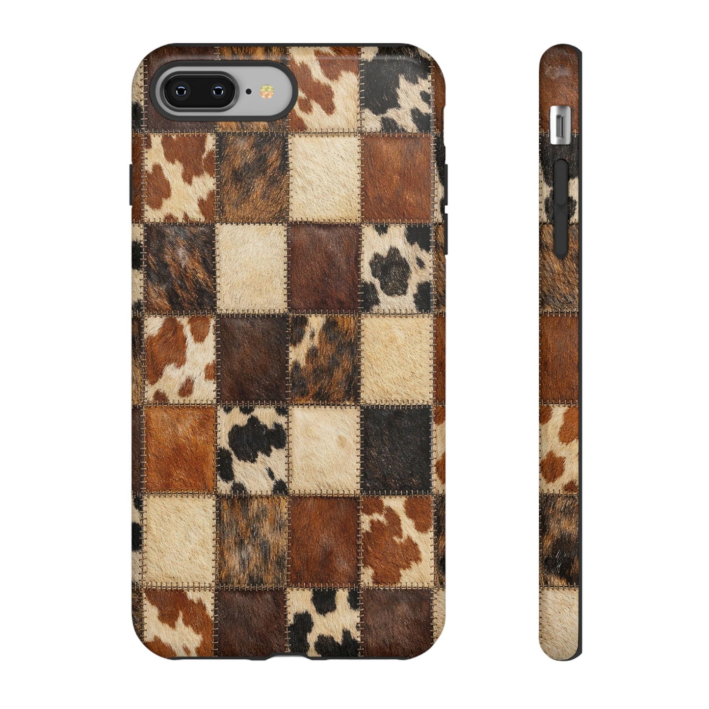Cowhide Quilt Tough Case