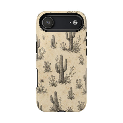 Cactus Sketch Magnetic Case