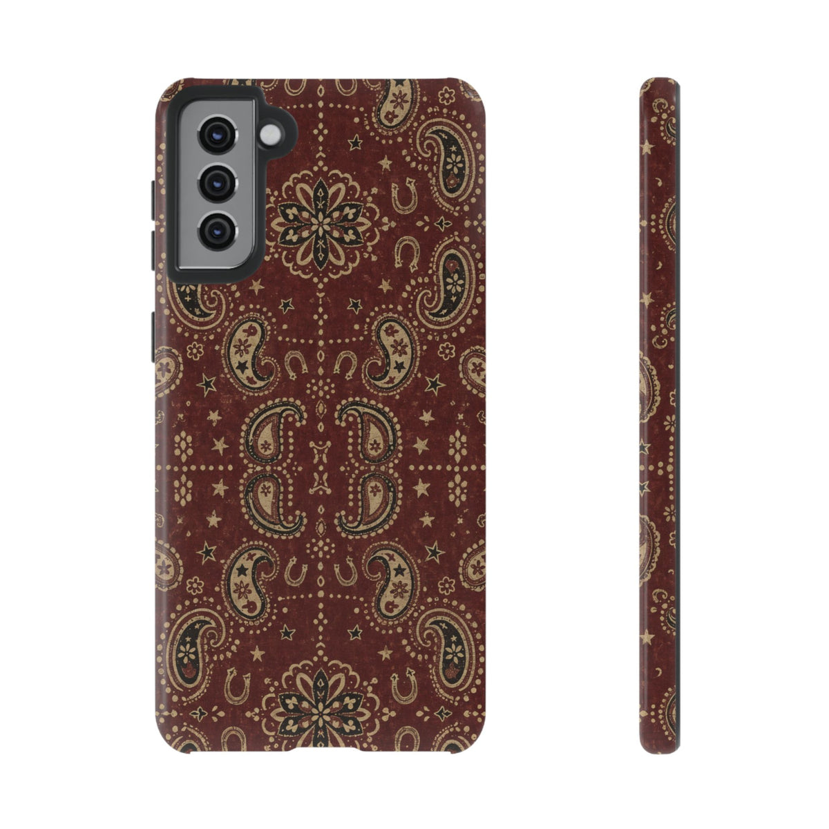 Burgundy Bandana Tough Case