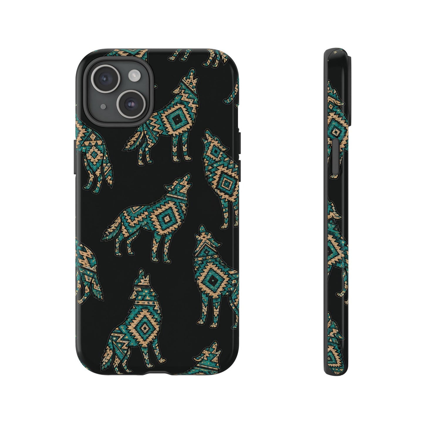 Turquoise Wolf Tough Case