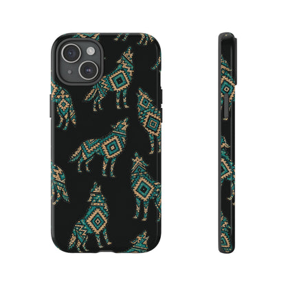 Turquoise Wolf Tough Case