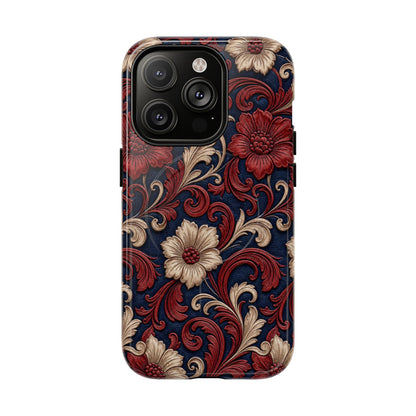 Patriotic Tooled Magnetic Case