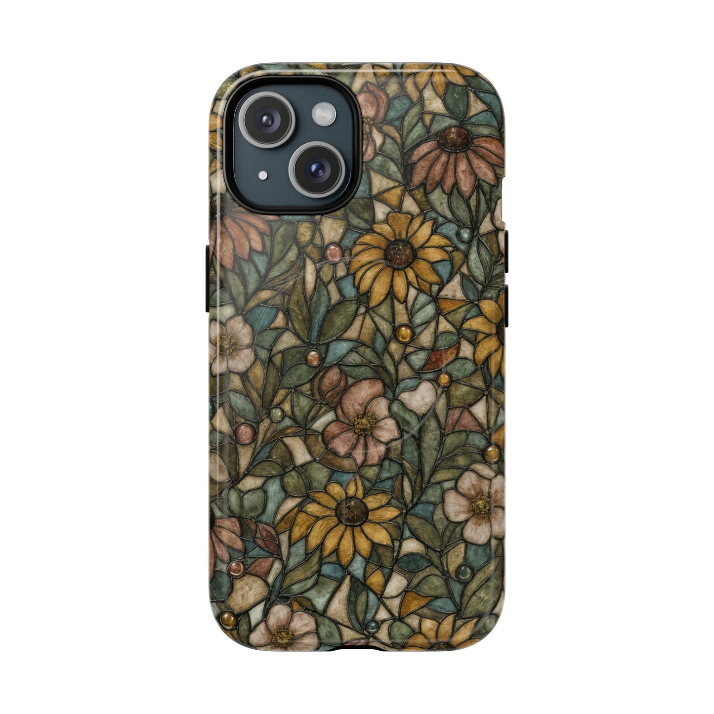 Wildflower Glass Magnetic Case