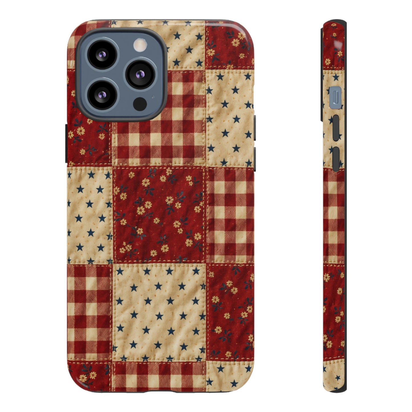 Gingham Stars Tough Case