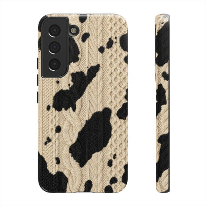 Cable Knit Cowhide Tough Case