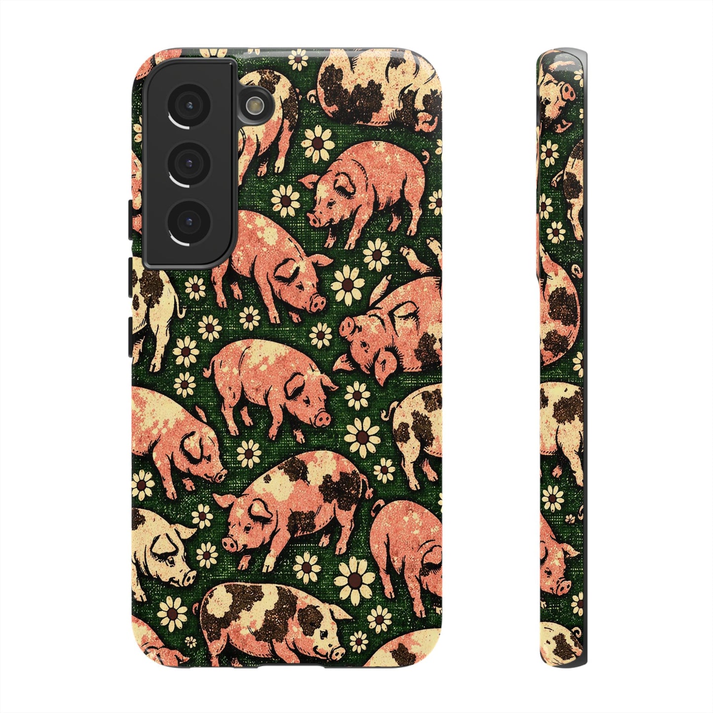 Retro Pigs Tough Case